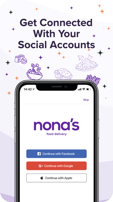 Nona’s Food Delivery Screenshot