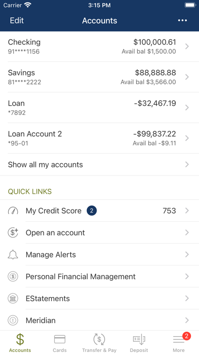 First Federal Savings & Loan Screenshot