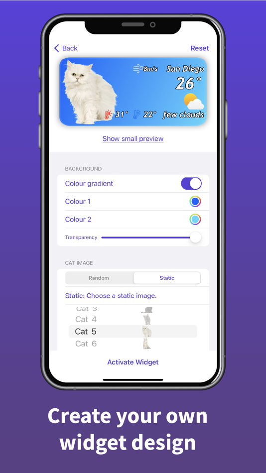 #5. Cat Widget - World of Cats (iOS) โดย: Gniechwitz & Walterbusch GbR