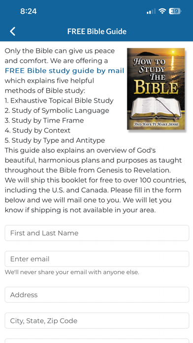 Bible Study Tools, Audio Video Screenshot