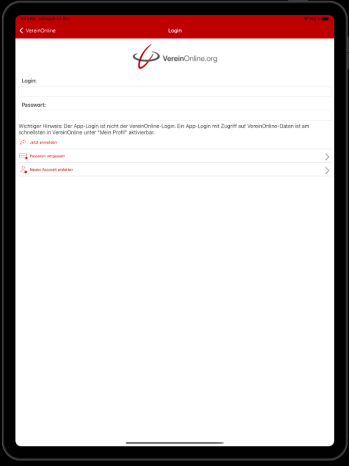 VereinOnline App
