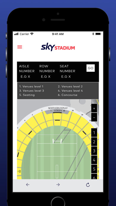 Sky Stadium Screenshot