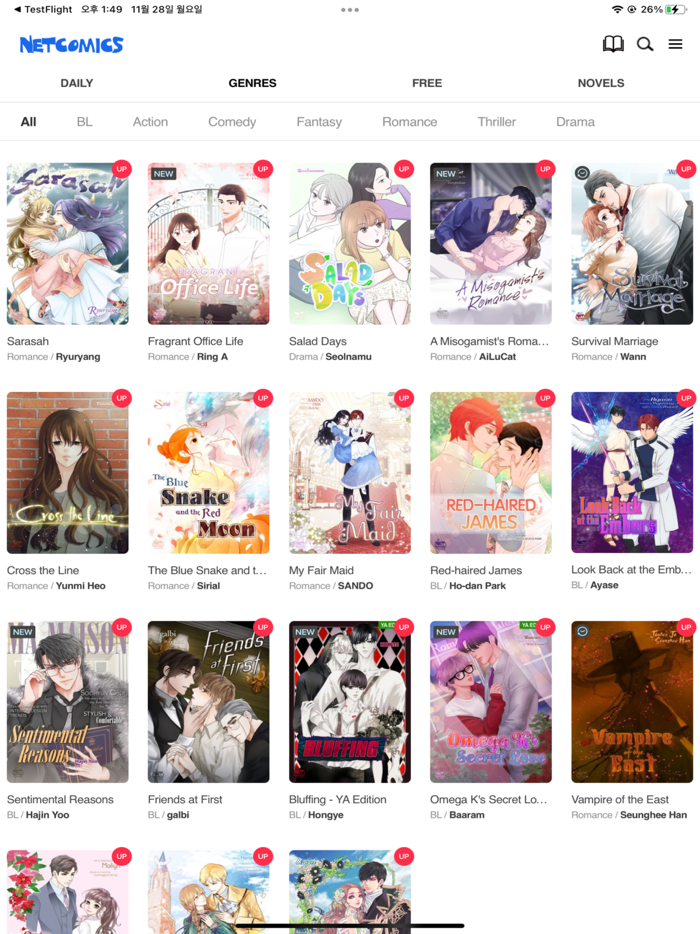 NETCOMICS - Webtoon and Manga