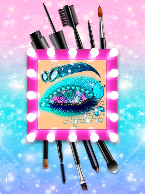 Eye makeup: beauty game