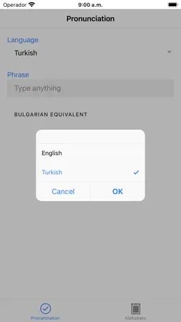 Game screenshot Cyrillic & Turkish Alphabets apk