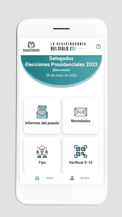 Delegados de Puesto Screenshot