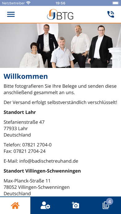 Screenshot #1 pour Badische Treuhand Gesellschaft