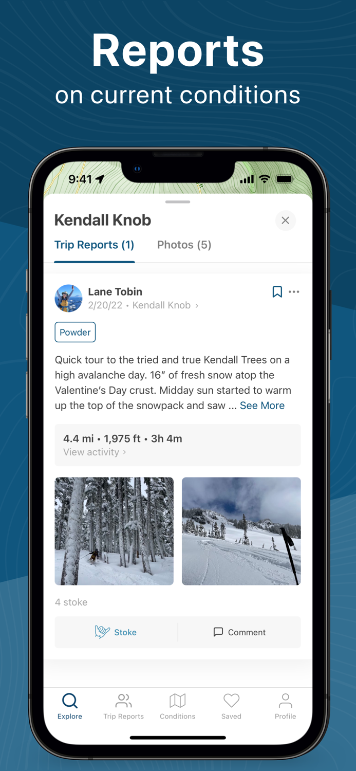 Backtrack Backcountry Ski App