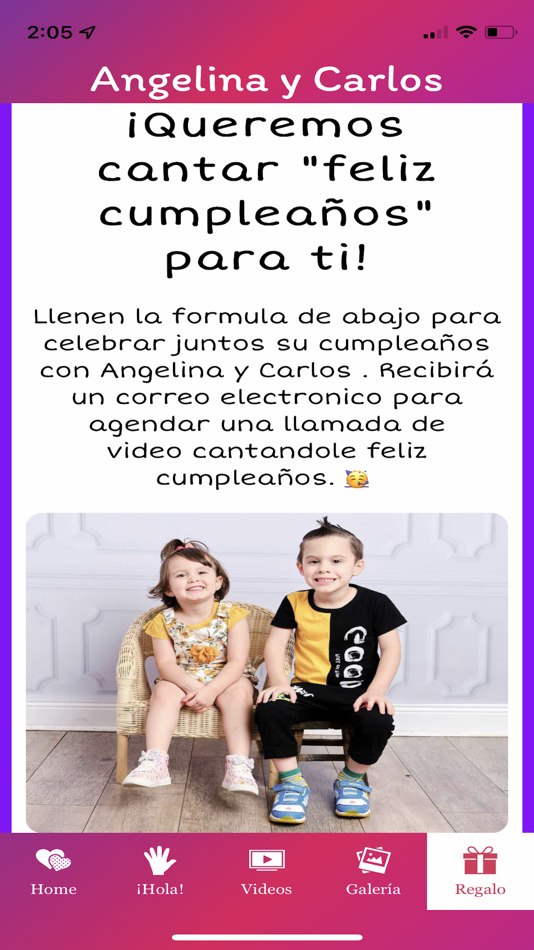 #6. Angelina y Carlos (iOS) 게시자: BLUE BIRD MEDIA & MARKETING SOLUTIONS, INC.