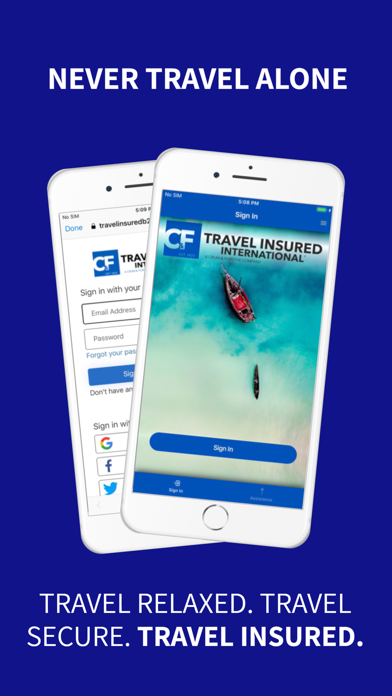 Travel Insured Screenshot