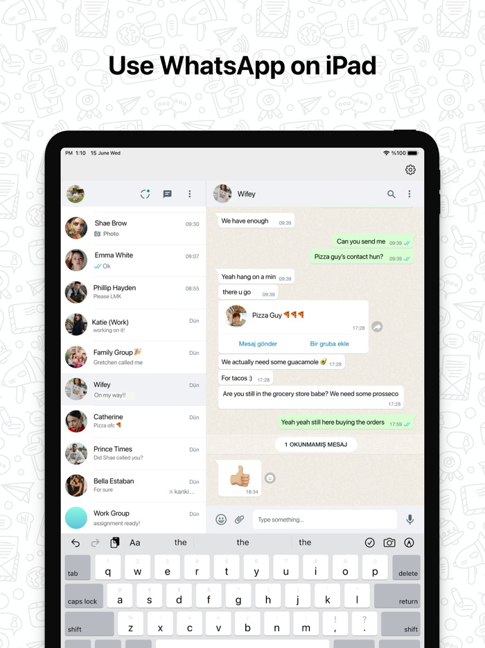 Messenger Web for WhatsApp