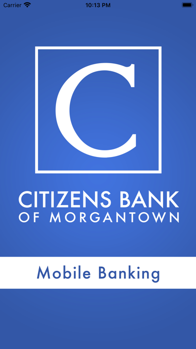 Citizens Bank of Morgantown Screenshot