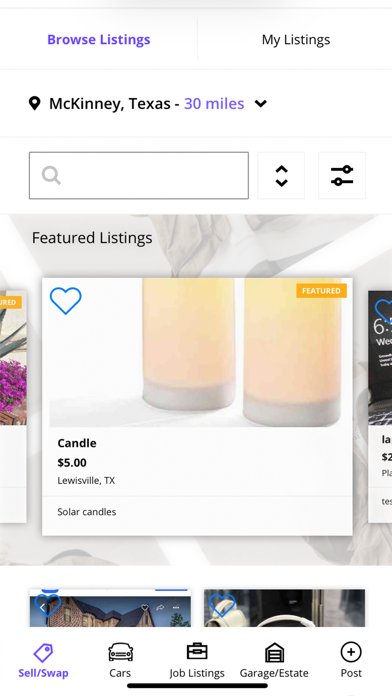 Sell Swap Screenshot