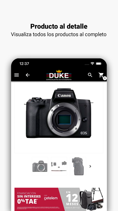 Duke Fotografía Screenshot