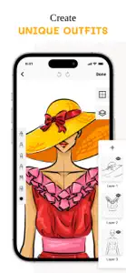 Fashion Illustration: Design screenshot #4 for iPhone