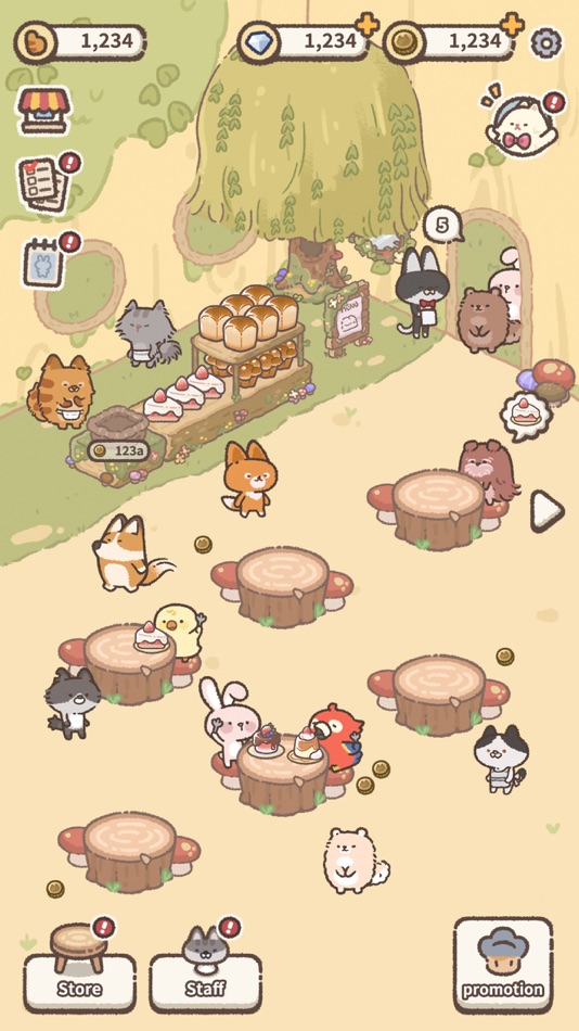 #5. Meow Bakery (iOS) 由: Supercent, Inc.