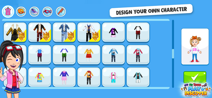 My Town - City Life Story game