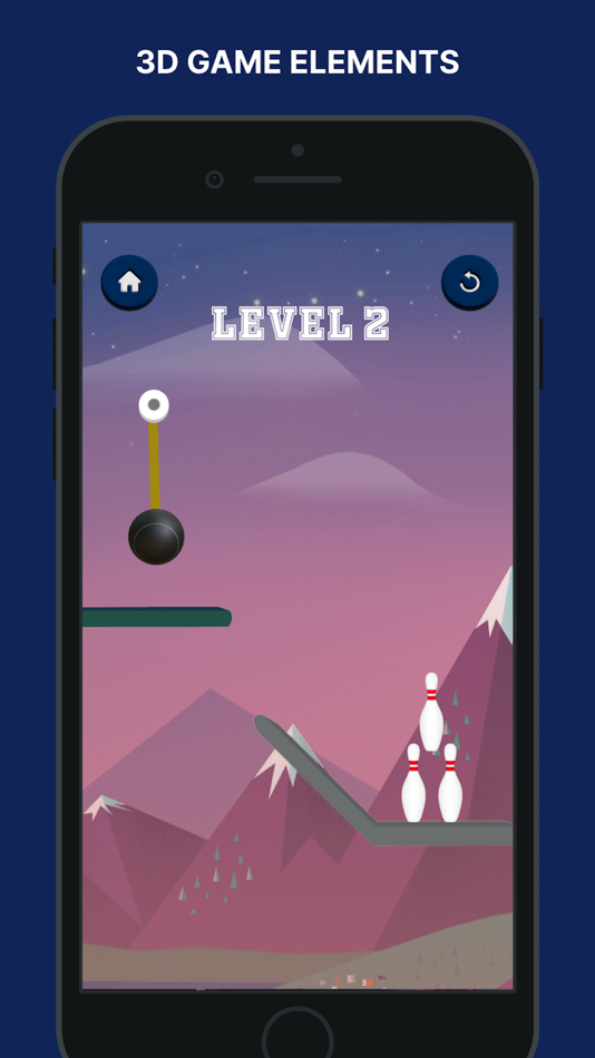 #4. Rope Bowling - Puzzle Game (iOS) 由: Harsh Ramani