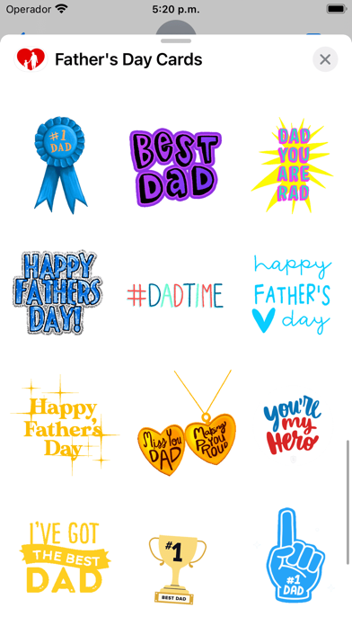 Father's Day: Cards Screenshot