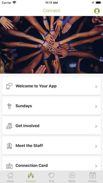 Woodward Park Baptist Church Screenshot