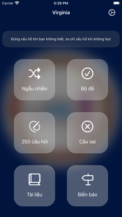 Ôn Thi Lái Xe Virginia Screenshot