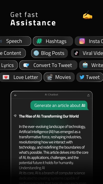 AI Writing Assistant & Chatbot screenshot-4