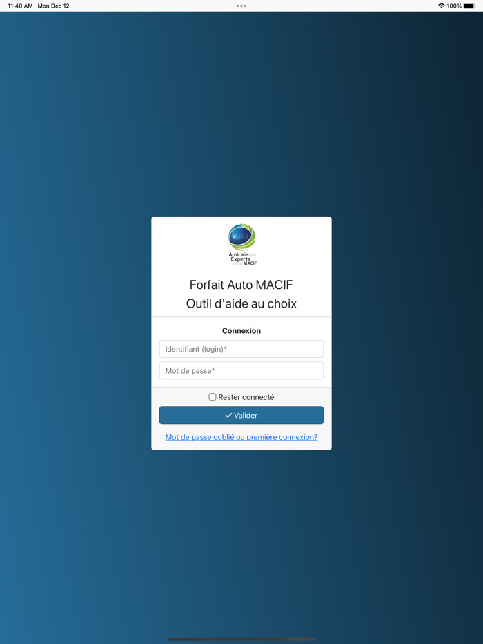 Forfait Auto Amicale MACIF