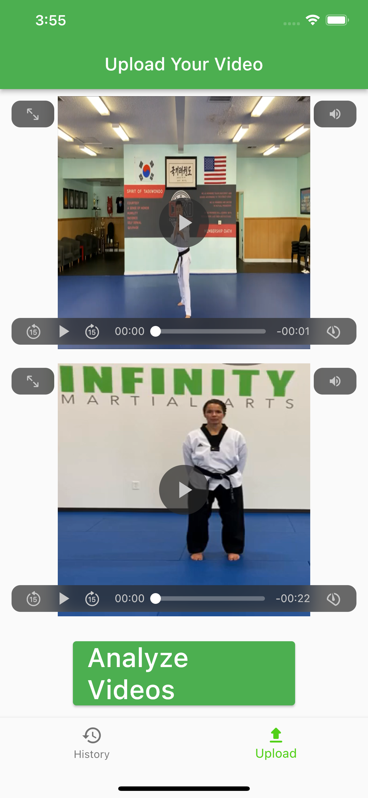 AI Taekwondo Coach