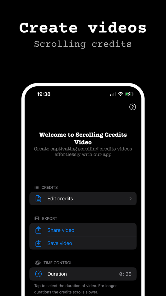 Scrolling Credits Video - 1.10 - (macOS)