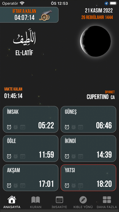 Namaz Vakit Pro : İmasakiye Screenshot
