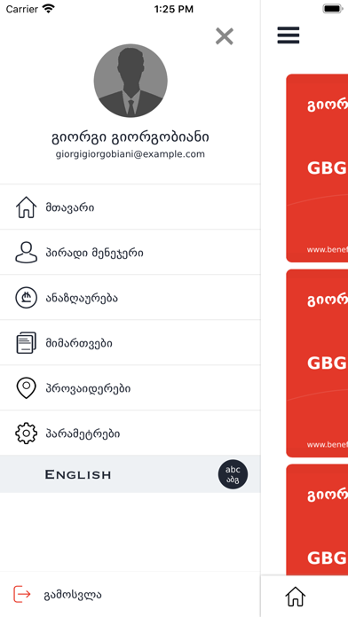 Benefits Georgia Screenshot