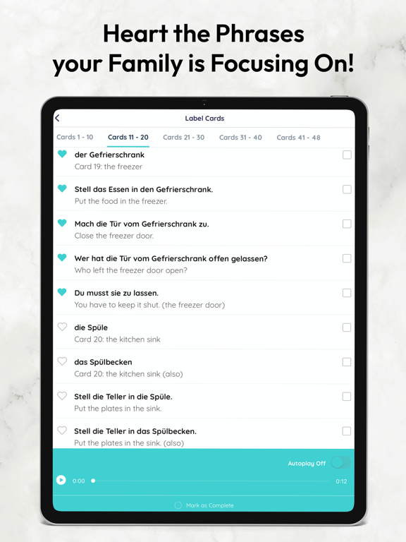 TalkBox.Mom iPad screenshot 3 - Education app