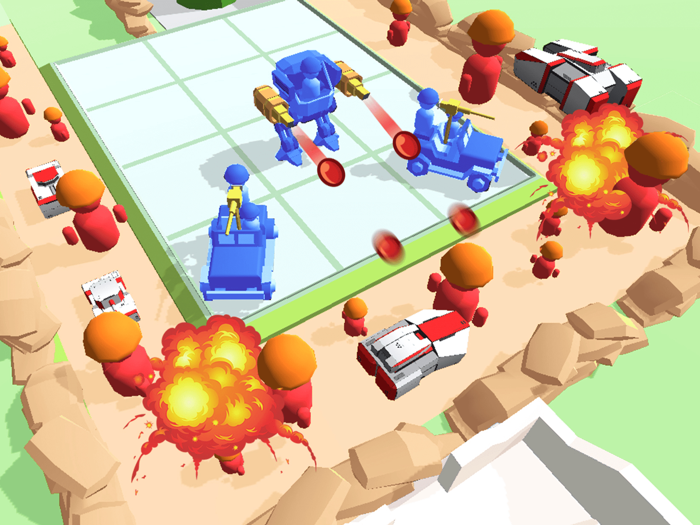 Toy army Merge Defense