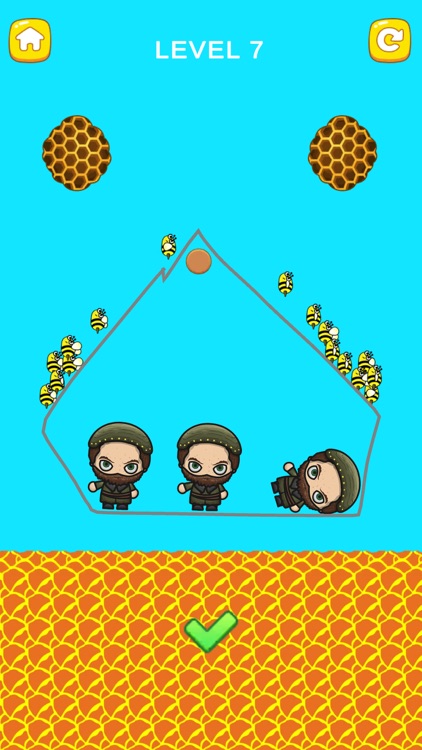 Bee vs Dog - Draw to Save Pets screenshot-3