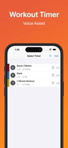 Simple Workout Timer screenshot #1 for iPhone