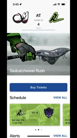 Game screenshot Saskatchewan Rush apk
