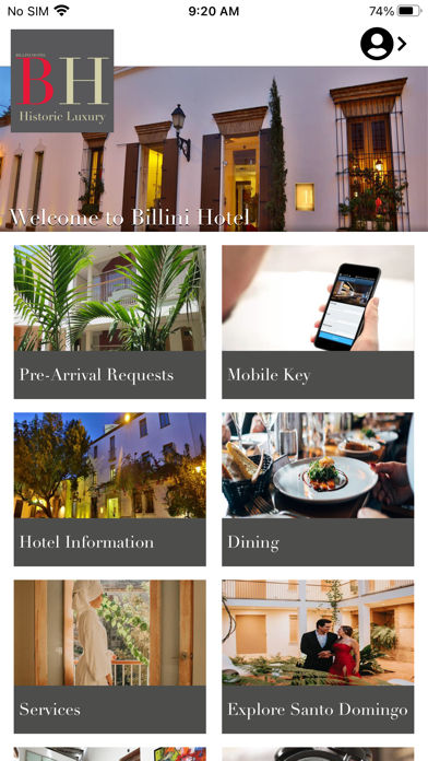 Billini Hotel Screenshot