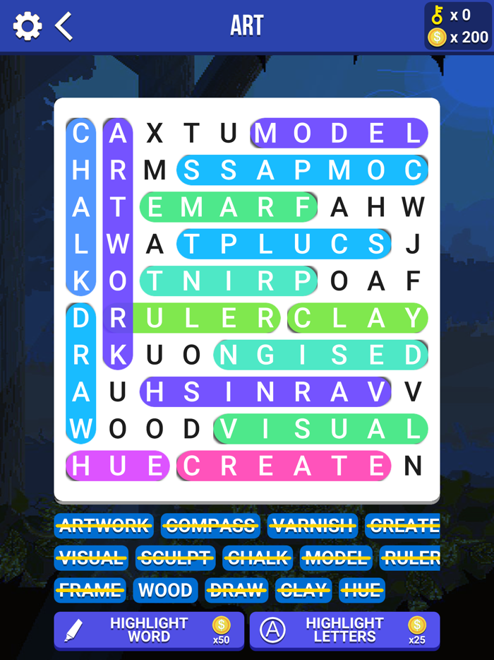 Word Search - Quest Puzzle