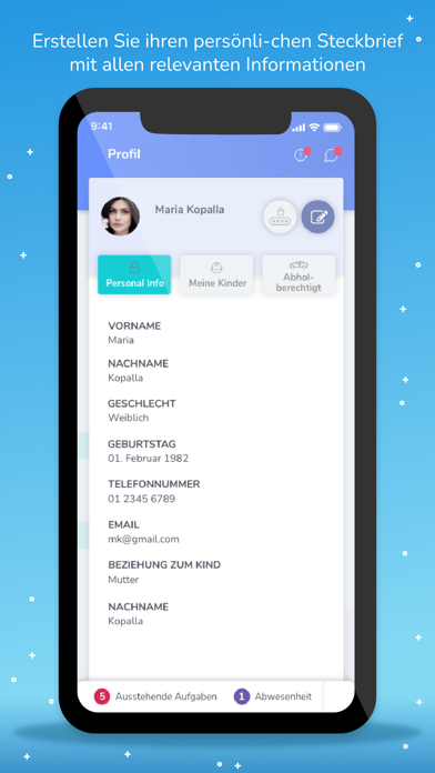 Kidling Kita Eltern Screenshot