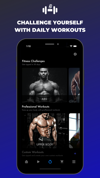 Slikk Fitness - Manly Workouts Screenshot