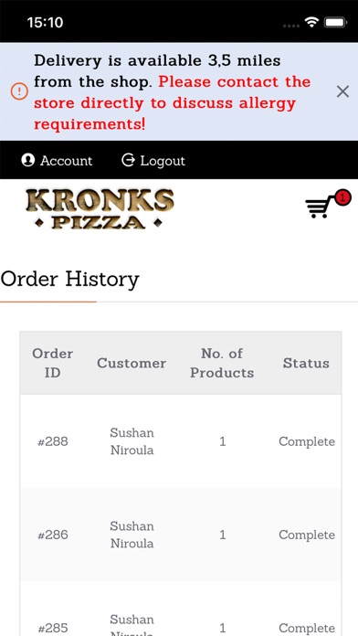 Kronks Pizza Screenshot