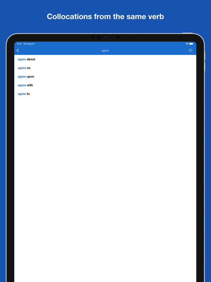 Verb Preposition Collocations