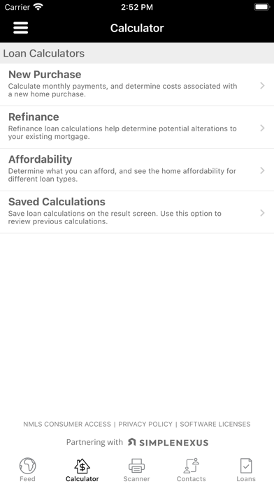 Primis Mortgage Screenshot