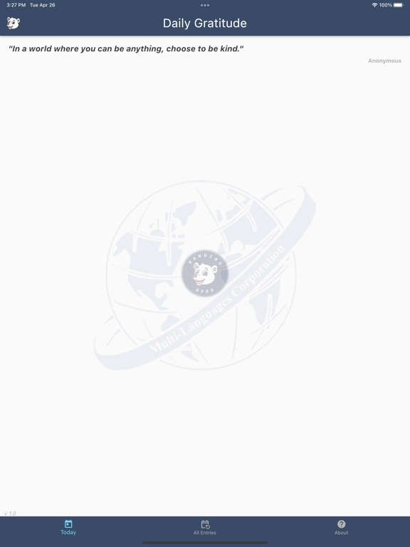 App screenshot