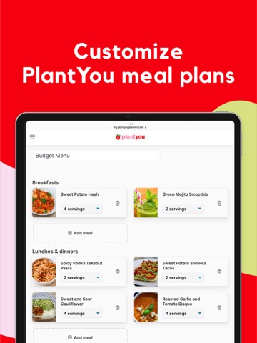 PlantYou: Vegan Meal Plannerのおすすめ画像5