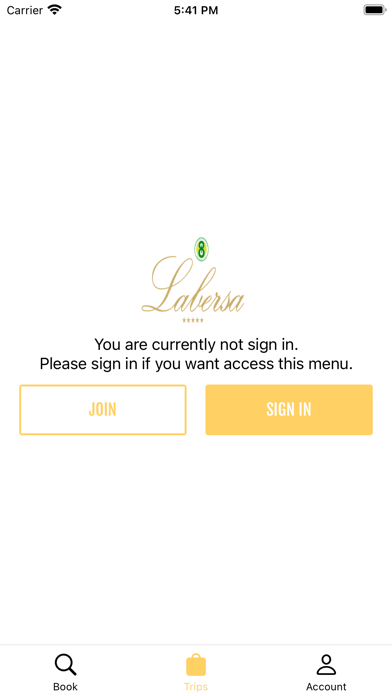Labersa Grand Hotel Screenshot
