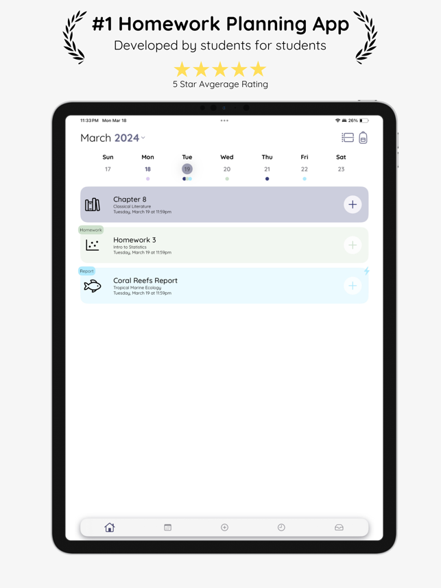 ‎Homework Planner: Recitation Screenshot