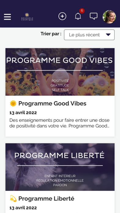 Boussole Cosmique Screenshot