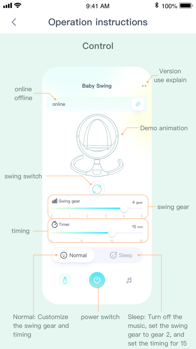 Baby Swing - Rocking Chair Screenshot