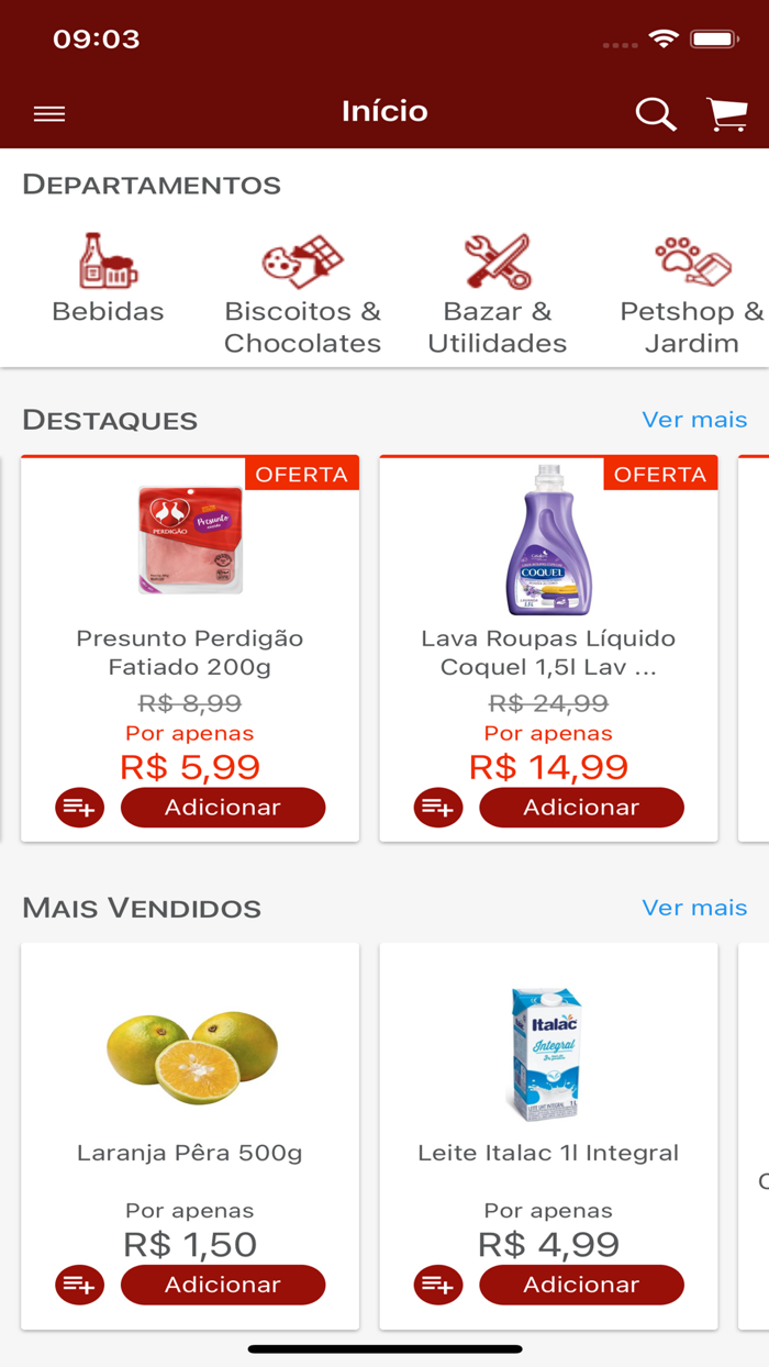 Supermercado Alvorada Online